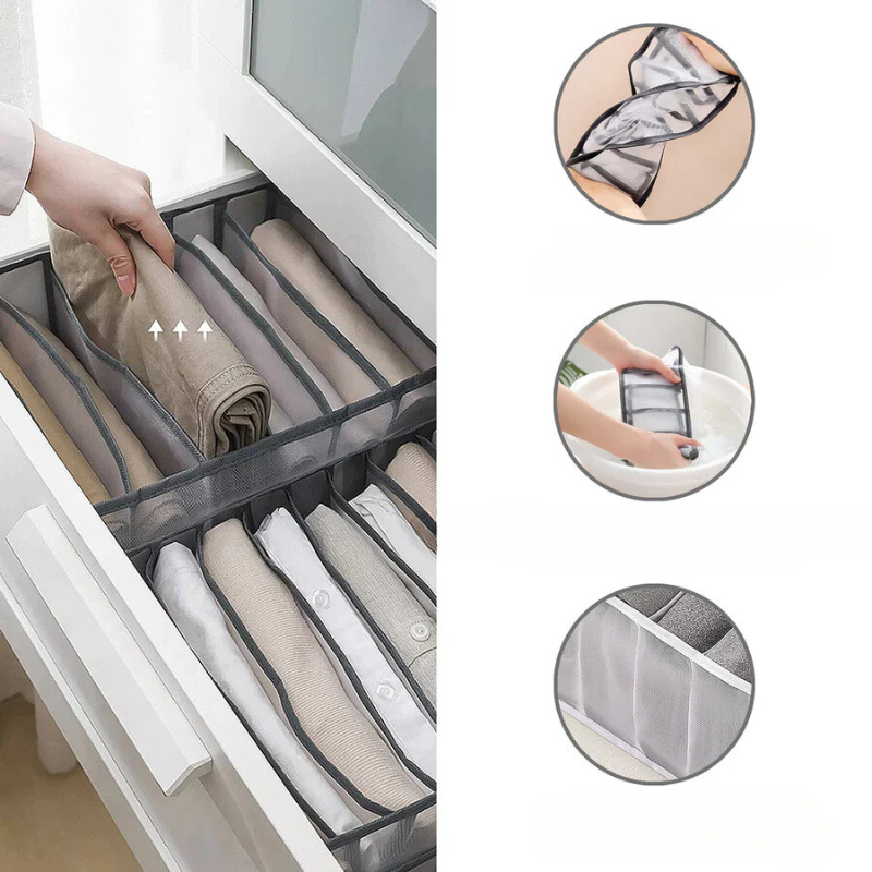 Opvouwbare opbergdozen voor een optimale organisatie