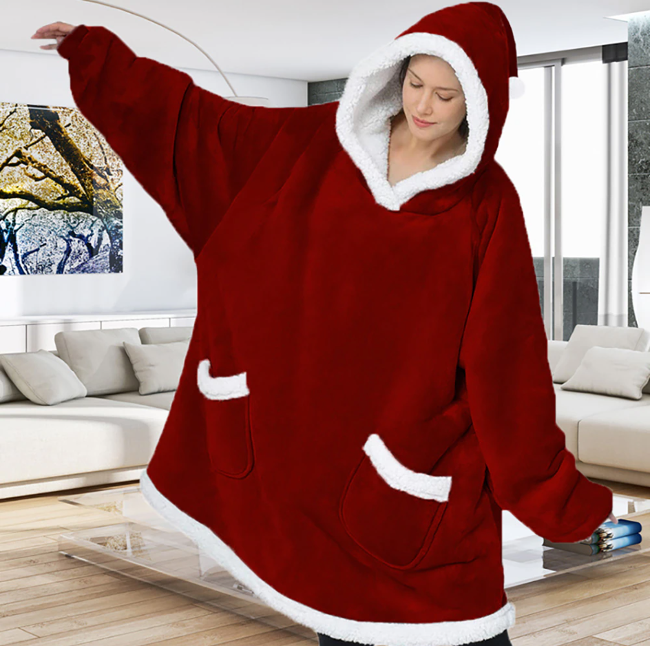 Ultracomfortabele grote plaid voor totale ontspanning